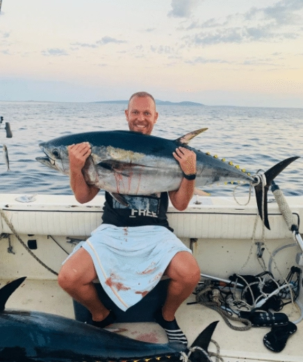 Massive tuna catch